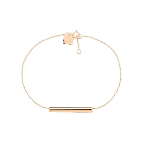 Bracelet Ginette NY Straw en or rose - Soldat_PL