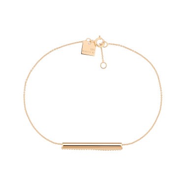 Bracelet Ginette NY Straw en or rose - Soldat