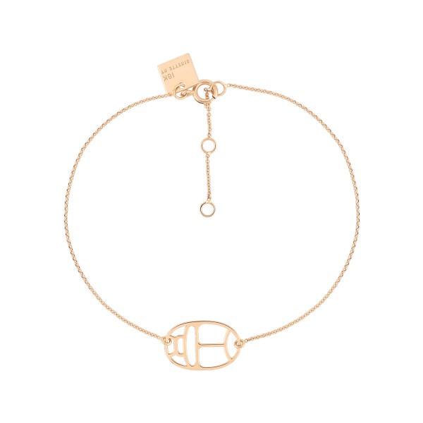 Bracelet Ginette NY Wish en or rose - Soldat_PL