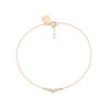 Bracelet Ginette NY Wise en or rose et diamants