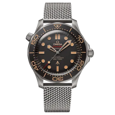 210.90.42.20.01.001 Montre Omega Seamaster Diver 300m Co-Axial Master Chronometer Edition 007 No Time To Die cadran noir bracele