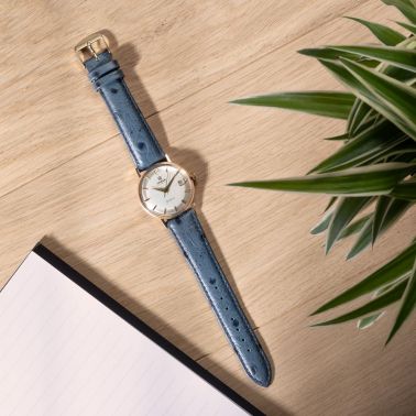 Omega Genève automatique or rose 1960s