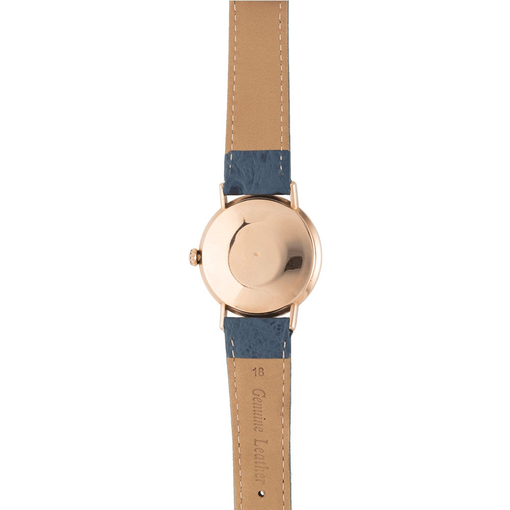 Omega Genève automatic pink gold watch 1960s