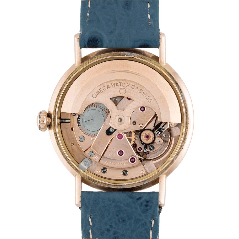 Omega Genève automatique or rose 1960s