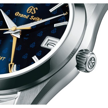 Montre Grand Seiko Heritage Edition Limitée quartz cadran bleu bracelet acier 40 mm