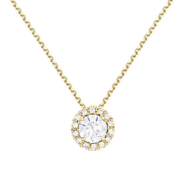 Collier Lepage Coquette en or jaune et diamants