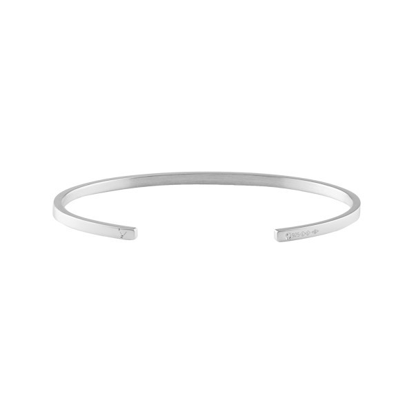 Bracelet The Gram 925 Silver Ribbon Smooth Polished LGCARPO01