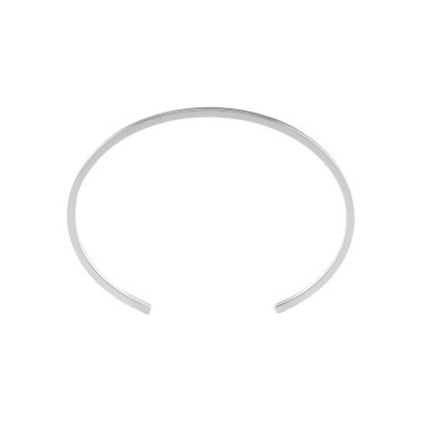 Bracelet Le Gramme Ruban en argent 925 Lisse Poli