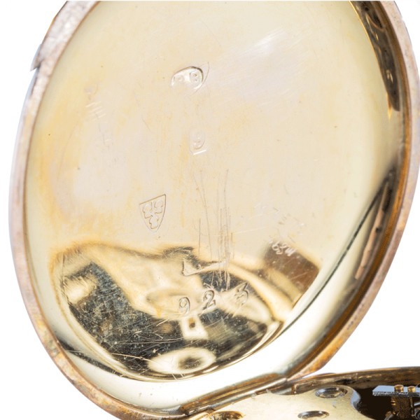 Rolex Nurse watch rose gold 1915