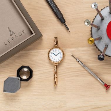 Rolex Nurse watch rose gold 1915