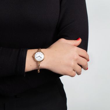 Rolex Nurse watch rose gold 1915