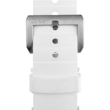 Montre Cartier Santos 100 automatique Lady bracelet caoutchouc Full Set 2009