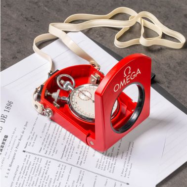 Omega Gousset chronographe Olympic officiel 1955