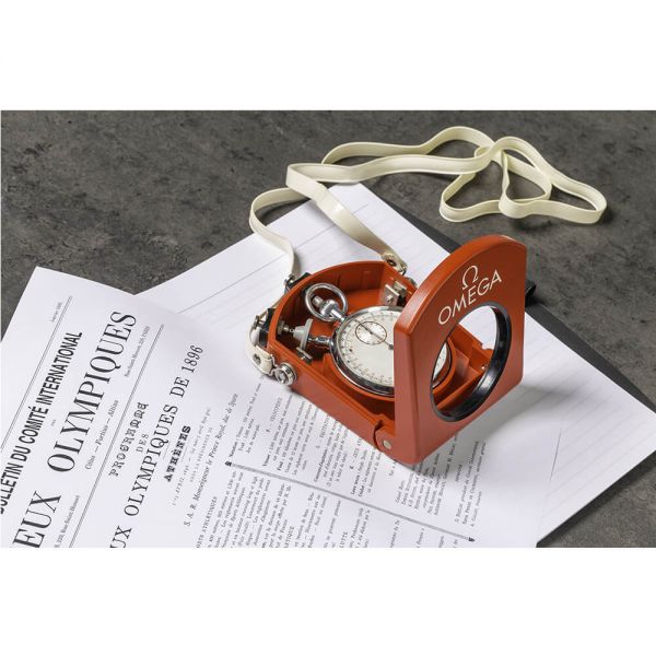 Omega Gousset chronographe Olympic officiel 1955