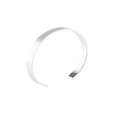 Bracelet Le Gramme Ruban en argent 925 Lisse Brossé