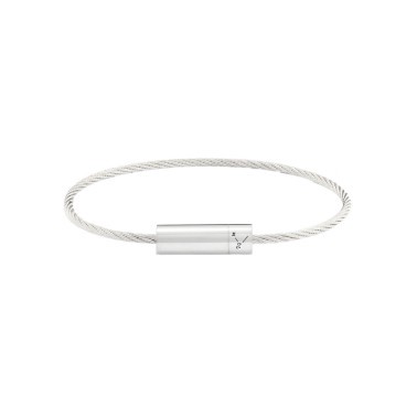 Bracelet Le Gramme Câble en argent 925 Lisse Poli