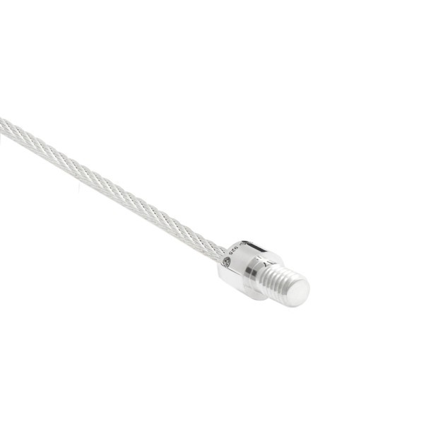 Bracelet Le Gramme Câble en argent 925 Lisse Poli