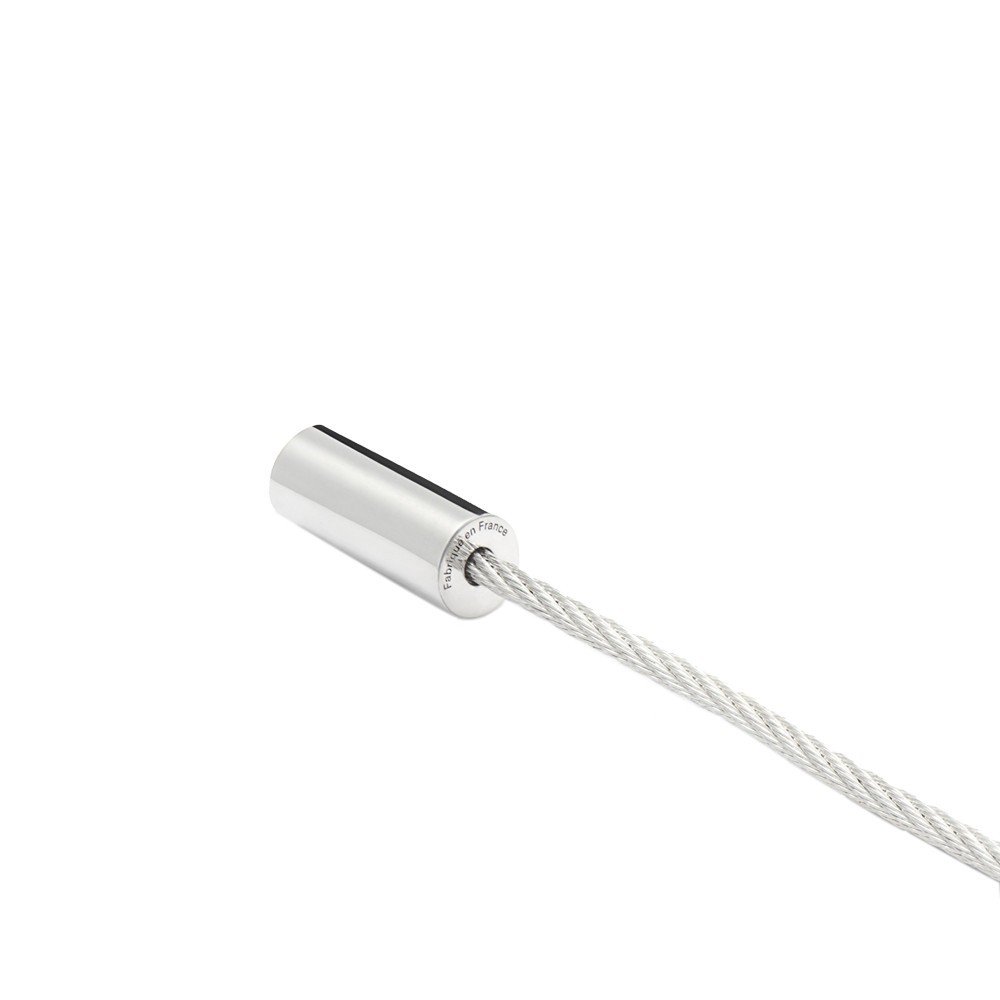 Bracelet Le Gramme Câble en argent 925 Lisse Poli