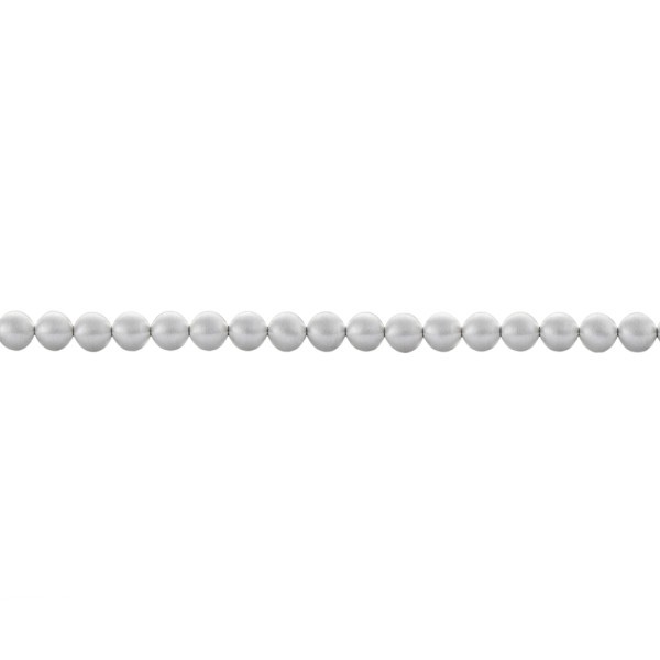 Bracelet Le Gramme Beads en argent 925 Lisse Brossé