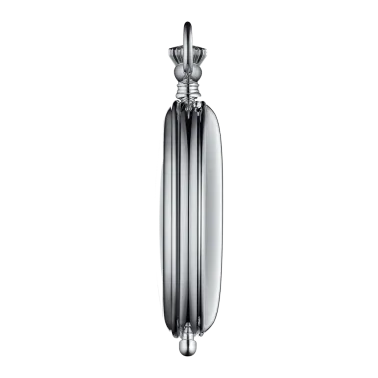 Montre Tissot T-Pocket Stand Alone quartz laiton plaqué palladium cadran blanc 49,6 mm