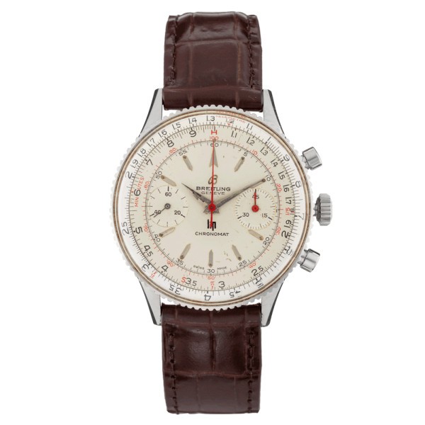 Breitling LIP Chronomat  watch 38 mm 1960s Ref. 808 Full Set