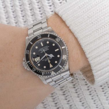 Rolex Submariner Date watch 40 mm 1987 Ref 16800 Full Set