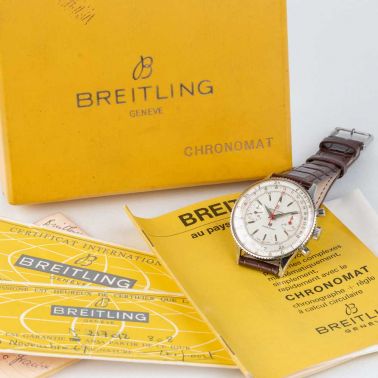Breitling LIP Chronomat 1960s Full Set 38 mm