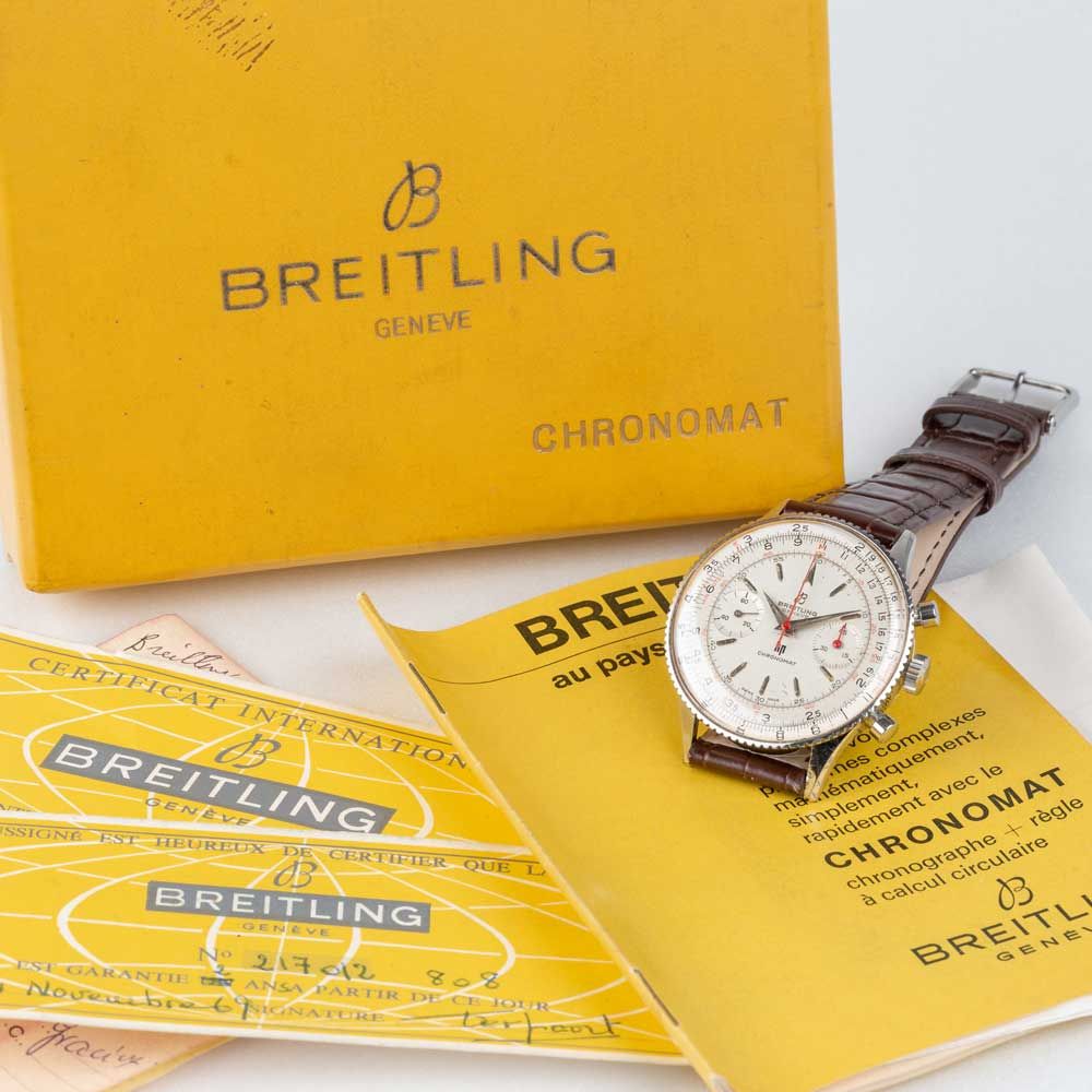 Breitling LIP Chronomat 1960s Full Set 38 mm