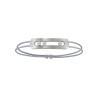Bracelet sur cordon Messika Move Titanium naturel et diamants