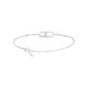 Bracelet Messika Move Uno en or blanc et diamant