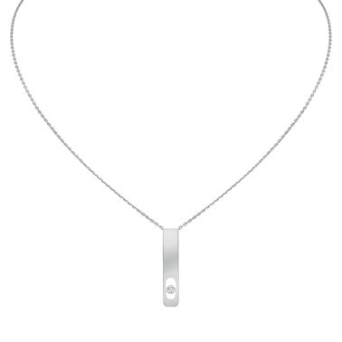 Collier Messika My First Diamond en or blanc et diamant