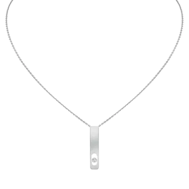 Collier Messika My First Diamond en or blanc et diamant