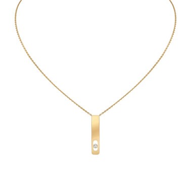 Collier Messika My First Diamond en or jaune et diamant