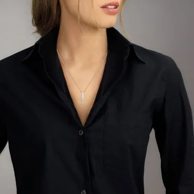 Collier Messika My First Diamond Pavé en or blanc  et diamants