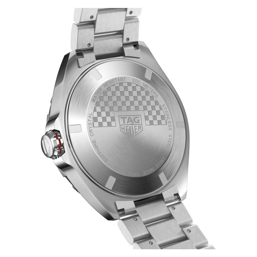 TAG Heuer Formula 1 Calibre 5 watch anthracite dial steel bracelet 43 mm