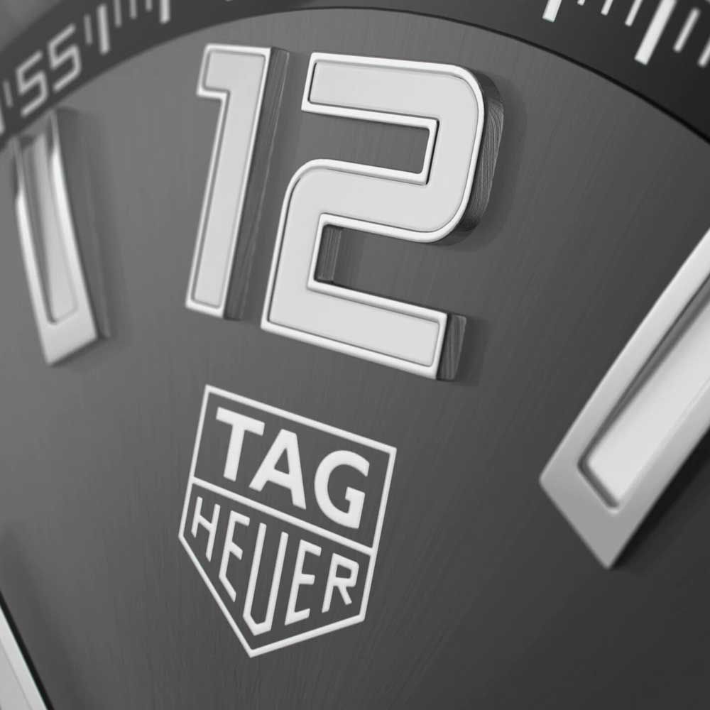 TAG Heuer Formula 1 Calibre 5 watch anthracite dial steel bracelet 43 mm