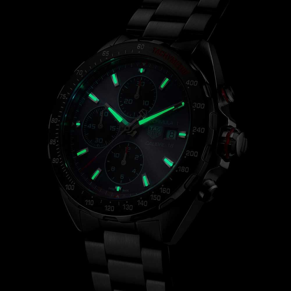 TAG Heuer Formula 1 Calibre 16 watch anthracite dial steel bracelet 44 mm