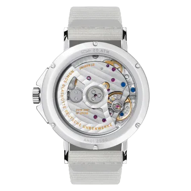  Montre NOMOS Ahoi Neomatik automatique bracelet textile gris 36,3 