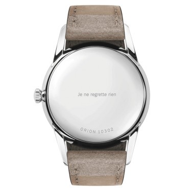  Montre NOMOS Orion 33 Duo mécanique bracelet cuir beige 32,8 