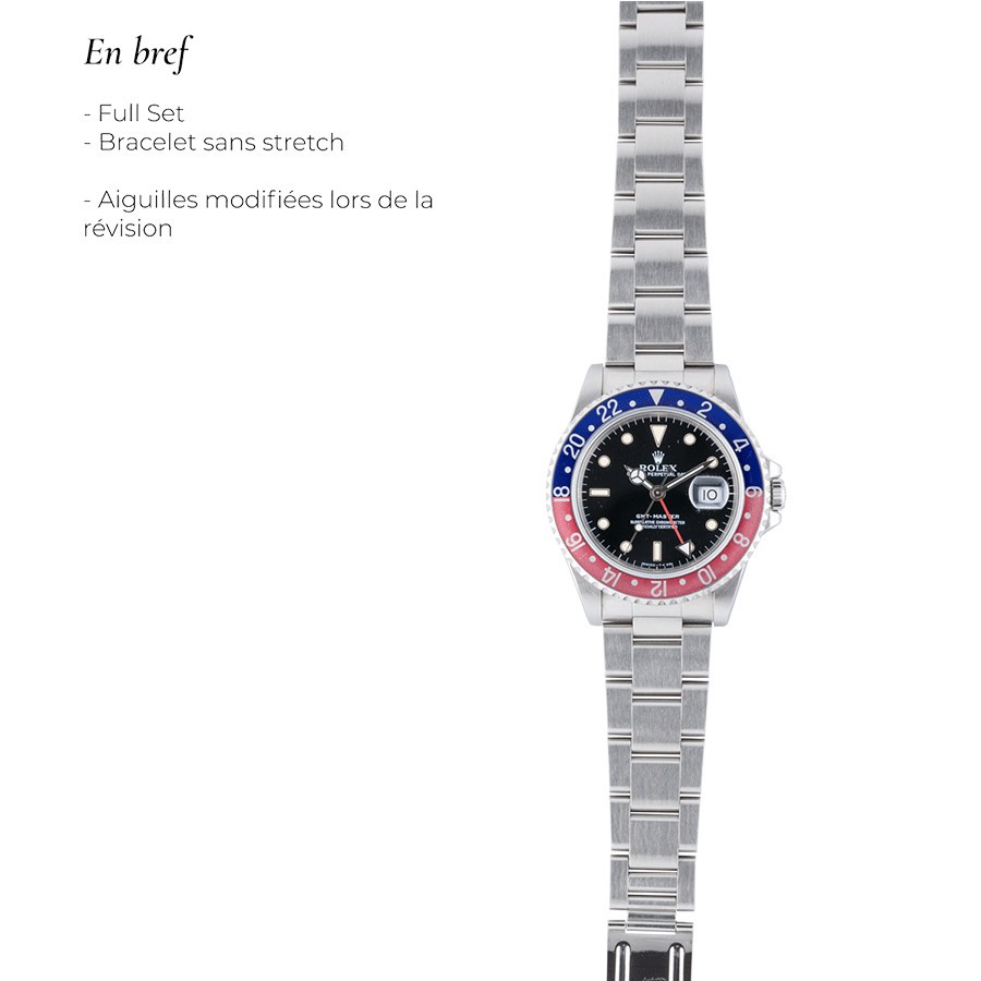 Rolex GMT Pepsi Ref. 16700