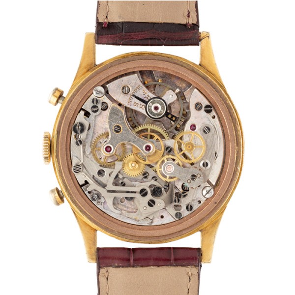 Baume et Mercier Capeland Telemeter or jaune 37 mm