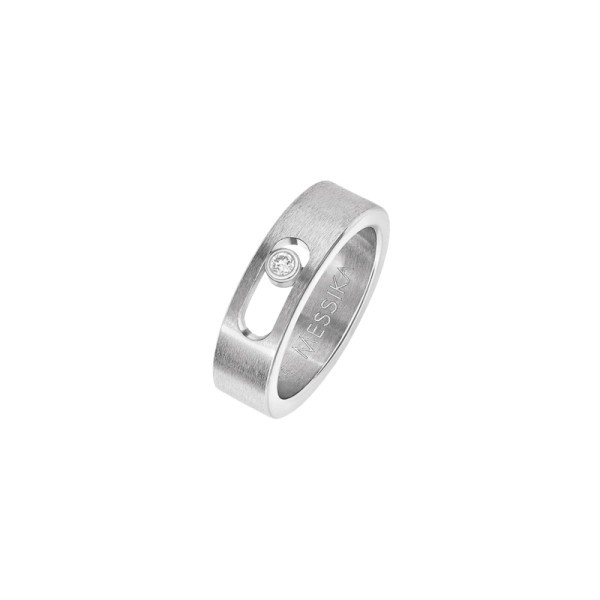 Bague Messika Move Titanium petit modèle naturel diamant