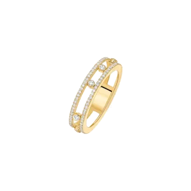 Alliance Messika Move Romane en or jaune et diamants