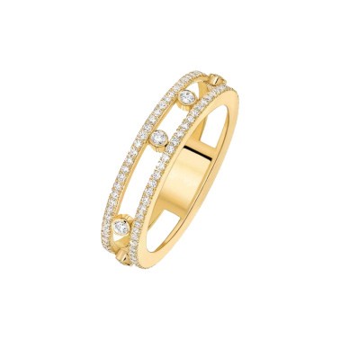Alliance Messika Move Romane en or jaune et diamants