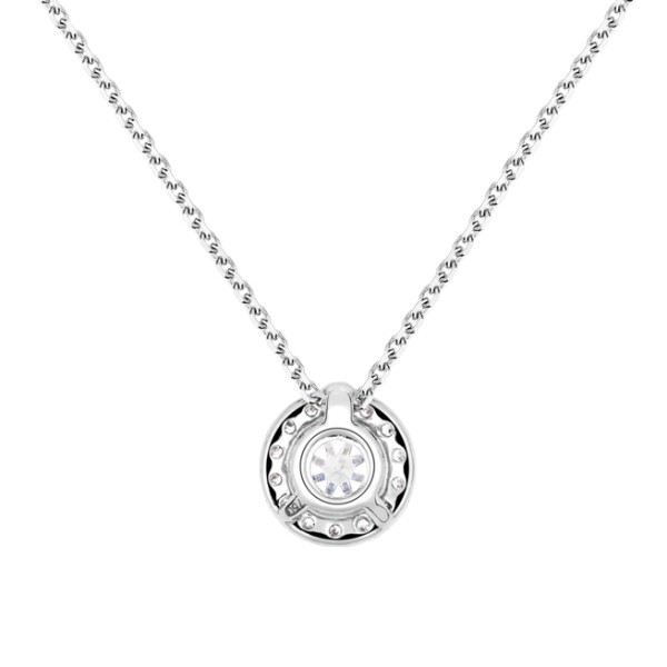 Collier Lepage Coquette en or blanc et diamants
