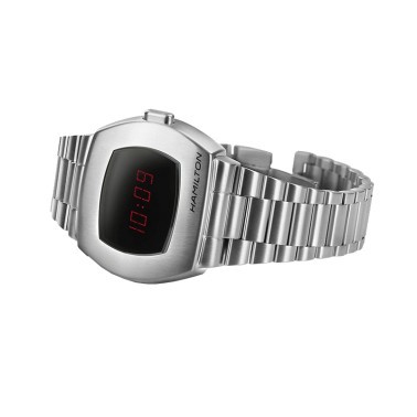 Montre Hamilton American Classic PSR Digital quartz acier affichage LED