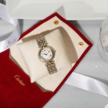 Cartier Panthere or et acier 30 mm