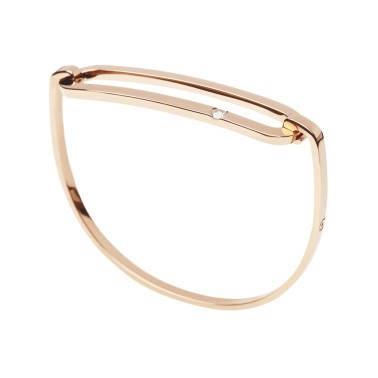 So Shocking Singulière Bracelet large model pink gold and diamond