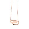 Collier So Shocking Tandem grand modèle en or rose