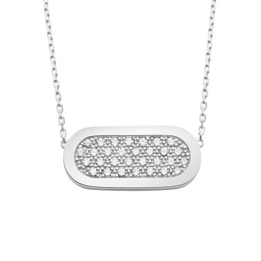 So Shocking Première fois Necklace white gold and diamonds